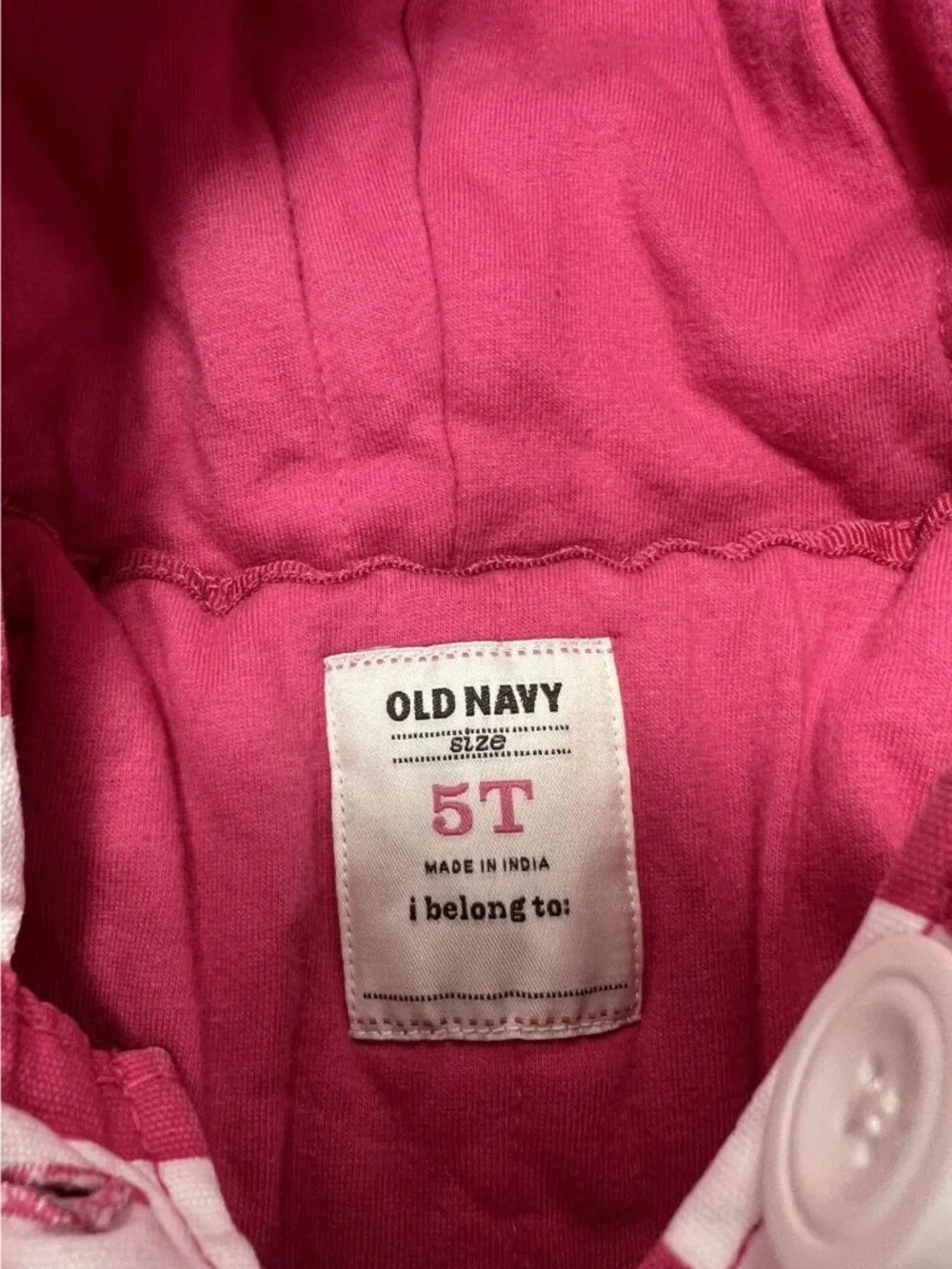 Old Navy Pink/White Striped Jacket